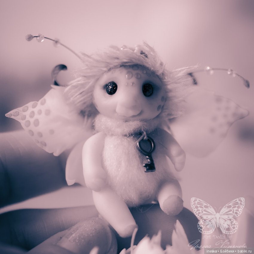 Крошечный фейрик Лоли — Лепка авторских игрушек и папье