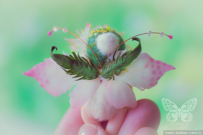 Крошечный фейрик Лоли — Лепка авторских игрушек и папье (фото 6)