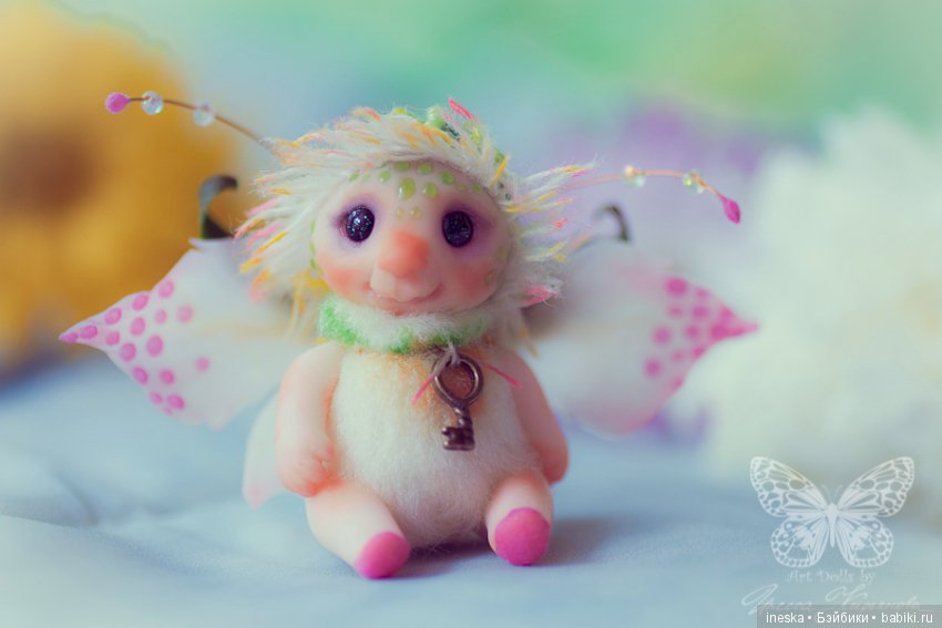 Крошечный фейрик Лоли — Лепка авторских игрушек и папье