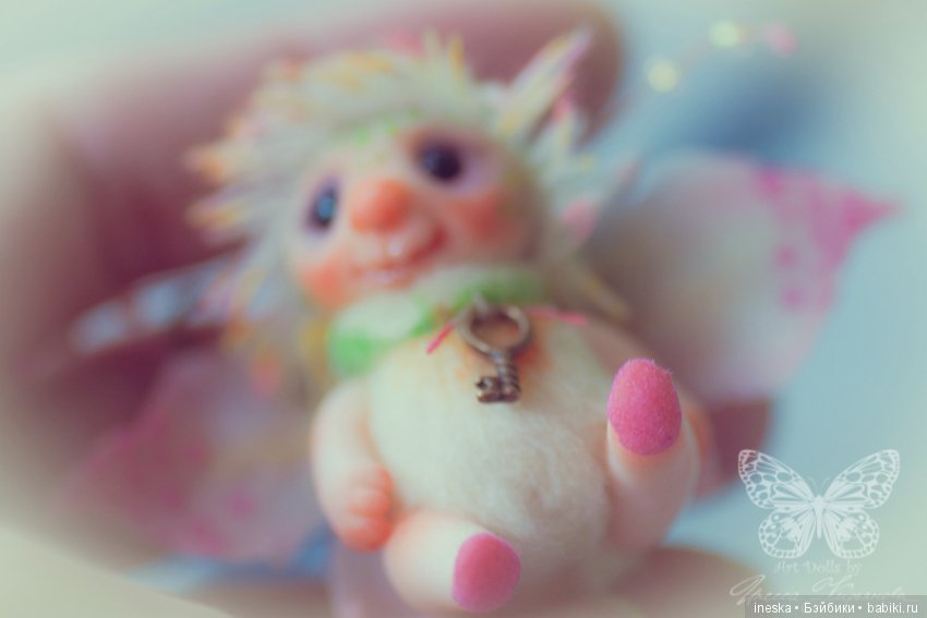 Крошечный фейрик Лоли — Лепка авторских игрушек и папье
