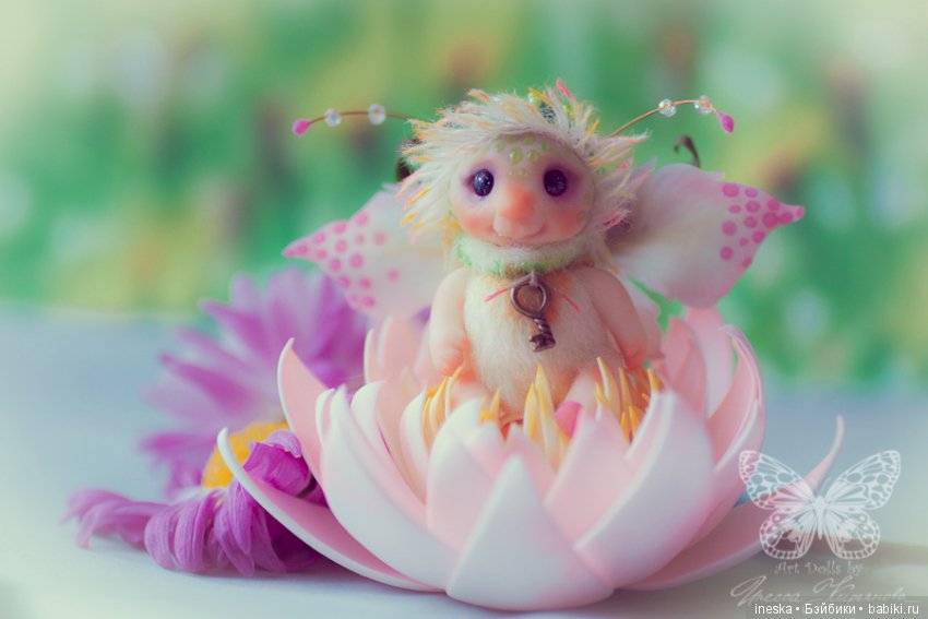 Крошечный фейрик Лоли — Лепка авторских игрушек и папье