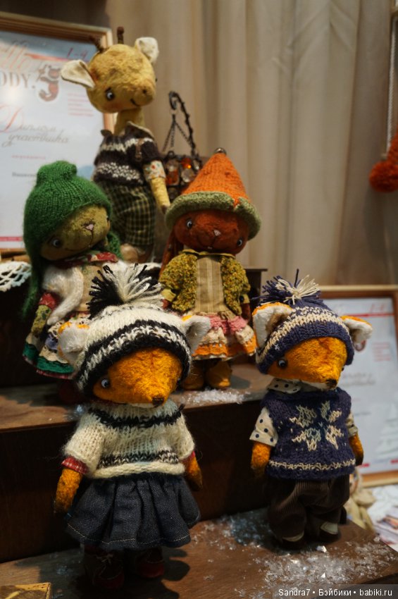 Hello, Teddy 2016! Лисички, зайки и совушки на выставке в Москве. Часть 2