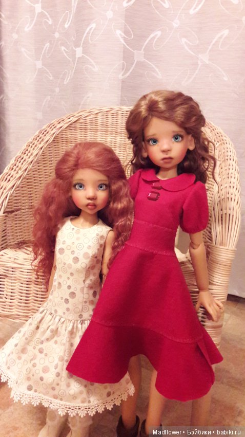 Девочки - они такие девочки! (Kaye Wiggs bjd)
