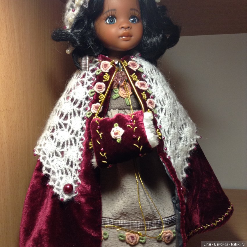 Почти Герда, небольшие переделки ООАК паолочки Норы