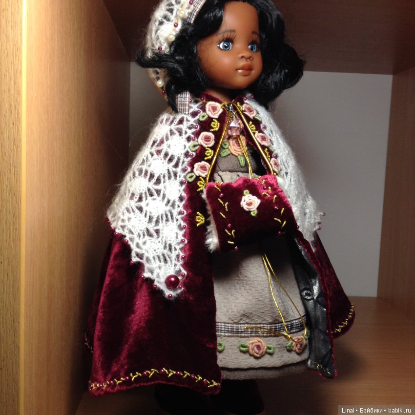 Почти Герда, небольшие переделки ООАК паолочки Норы