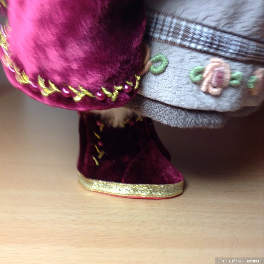 Почти Герда, небольшие переделки ООАК паолочки Норы