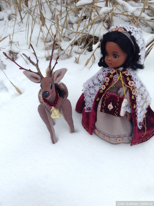 Почти Герда, небольшие переделки ООАК паолочки Норы (фото 3)