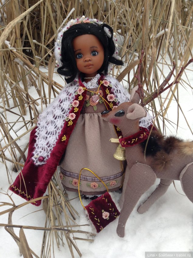 Почти Герда, небольшие переделки ООАК паолочки Норы (фото 6)