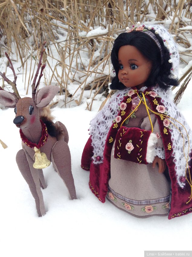 Почти Герда, небольшие переделки ООАК паолочки Норы