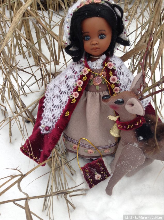 Почти Герда, небольшие переделки ООАК паолочки Норы (фото 7)