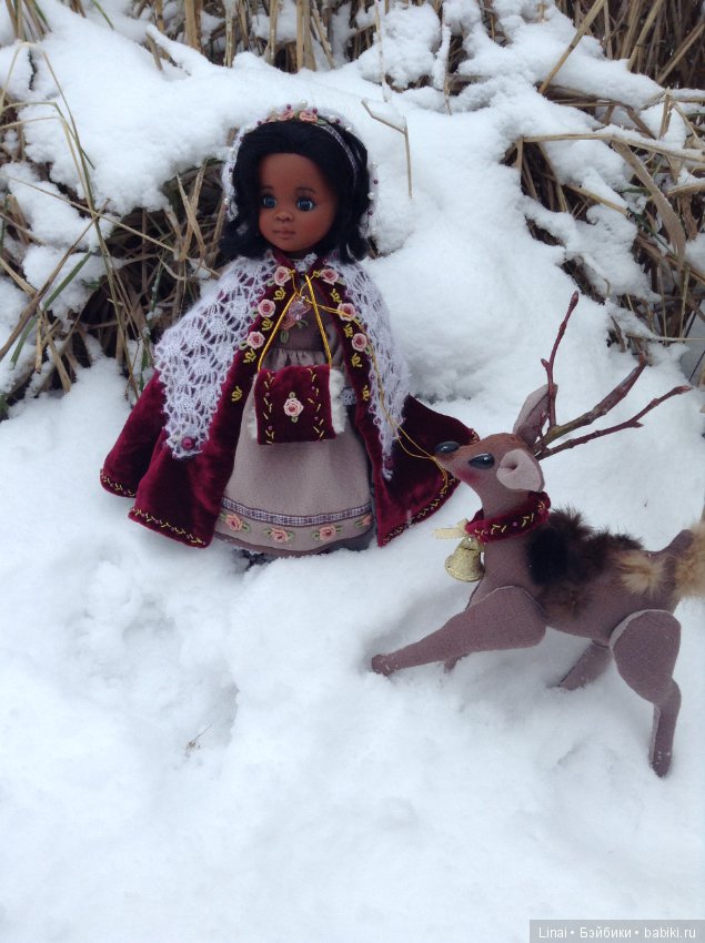 Почти Герда, небольшие переделки ООАК паолочки Норы (фото 4)