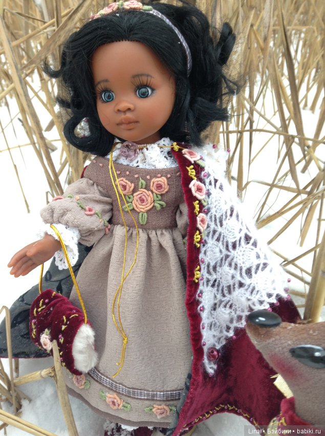 Почти Герда, небольшие переделки ООАК паолочки Норы