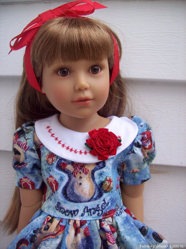Новогоднее настроение в платьях. Демонстрируют куклы "Kidz'n'Cats" (фото 8)