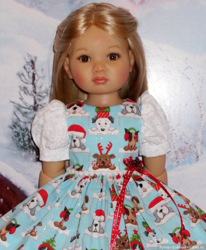 Новогоднее настроение в платьях. Демонстрируют куклы "Kidz'n'Cats" (фото 10)