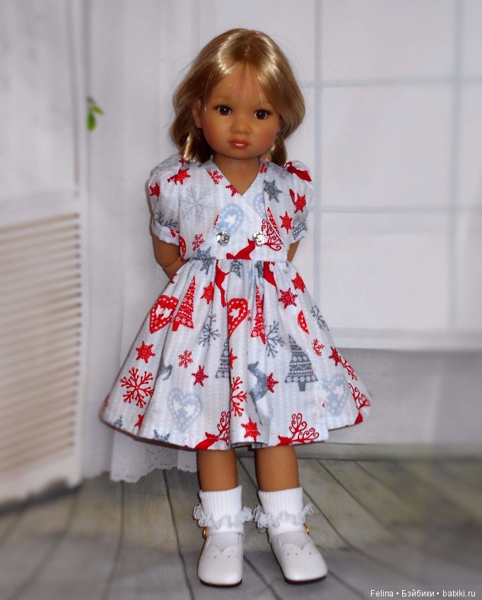 Новогоднее настроение в платьях. Демонстрируют куклы "Kidz'n'Cats" (фото 6)