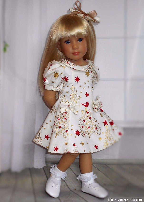 Новогоднее настроение в платьях. Демонстрируют куклы "Kidz'n'Cats" (фото 5)