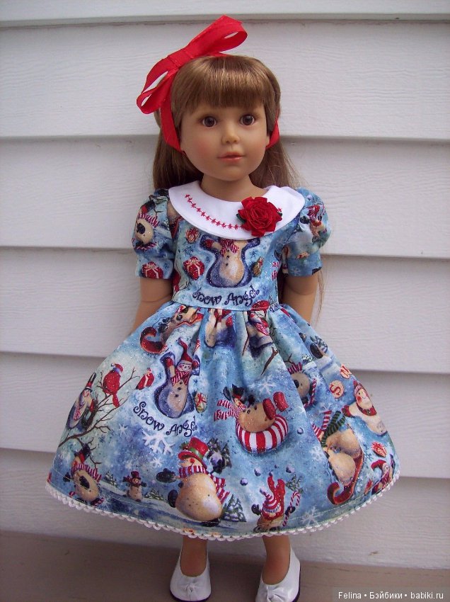 Новогоднее настроение в платьях. Демонстрируют куклы "Kidz'n'Cats" (фото 9)