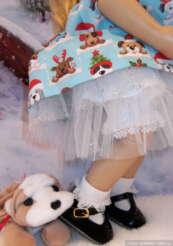 Новогоднее настроение в платьях. Демонстрируют куклы "Kidz'n'Cats" (фото 3)