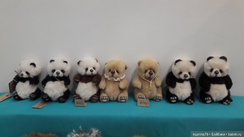 Панда и Ко. Выставка Hello Teddy 2016 на Тишинке в Москве