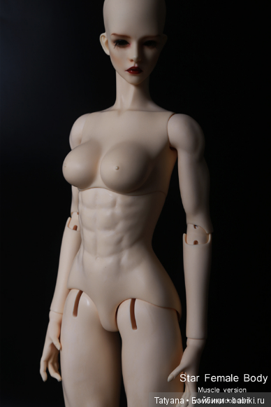 Impldoll продают мускулистое женское тело