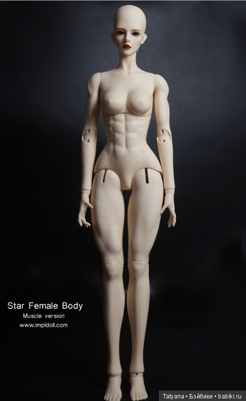 Impldoll продают мускулистое женское тело (фото 4)