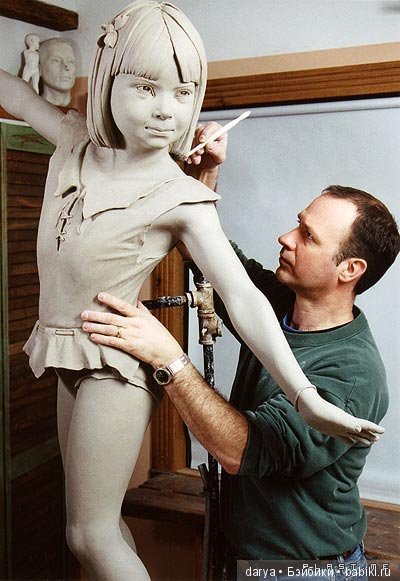 Портретные работы скульптора Philippe Faraut
