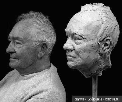 Портретные работы скульптора Philippe Faraut