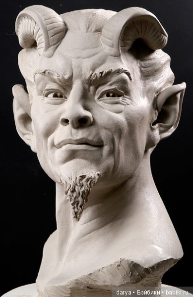 Портретные работы скульптора Philippe Faraut