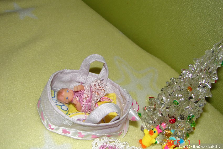 Евочка - мини кукла — Авторские миниатюрные куклы: лепка (фото 5)