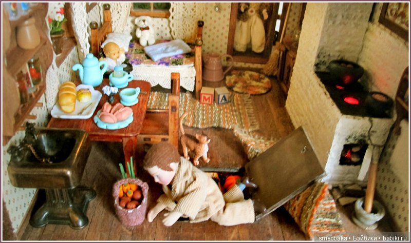 Юбилей 5 лет на Бейбиках. Румбокс своими руками - деревенский домик