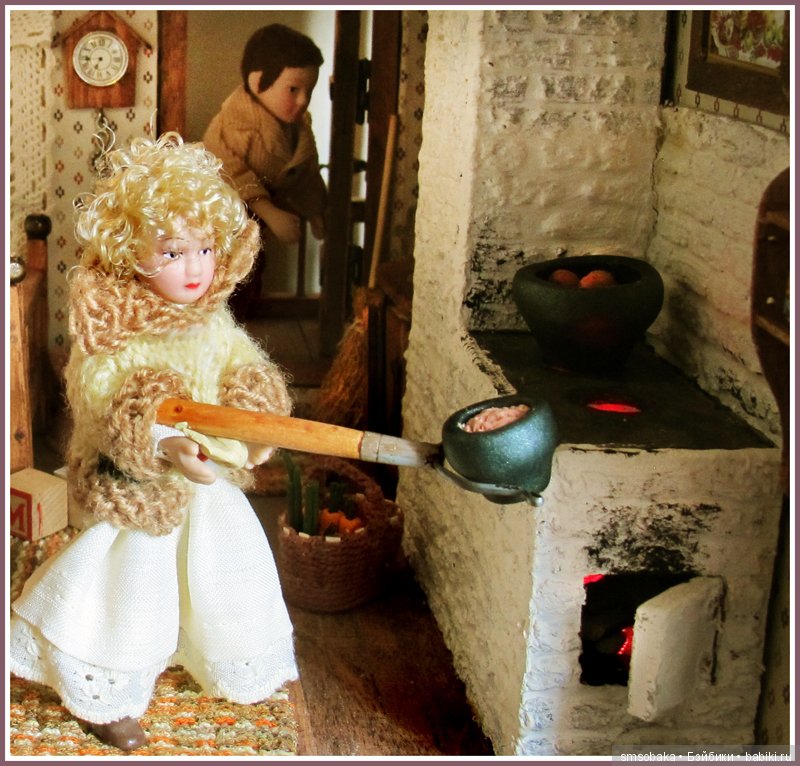 Юбилей 5 лет на Бейбиках. Румбокс своими руками - деревенский домик