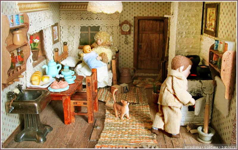 Юбилей 5 лет на Бейбиках. Румбокс своими руками - деревенский домик