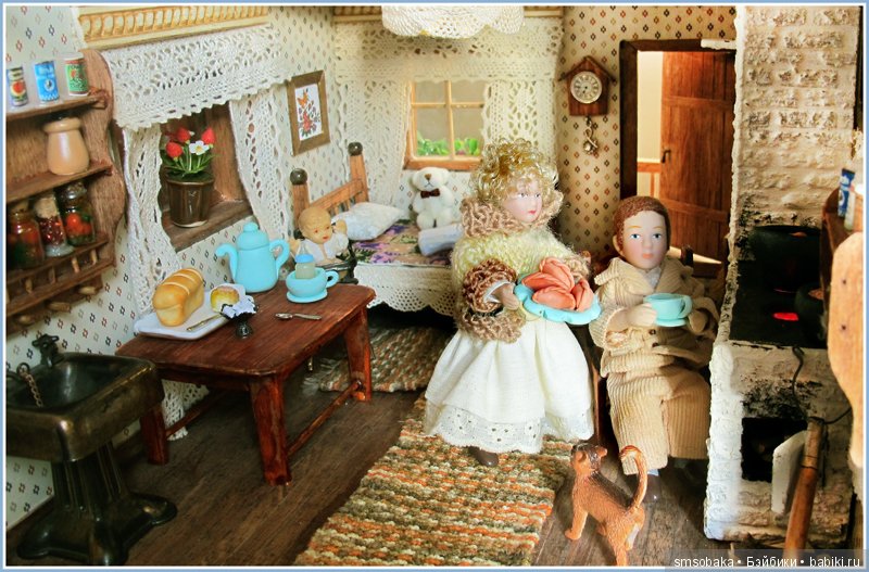 Юбилей 5 лет на Бейбиках. Румбокс своими руками - деревенский домик (фото 2)