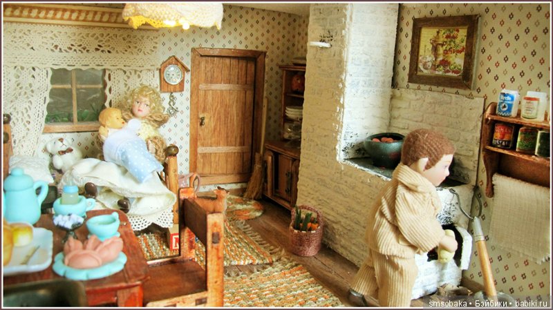 Юбилей 5 лет на Бейбиках. Румбокс своими руками - деревенский домик