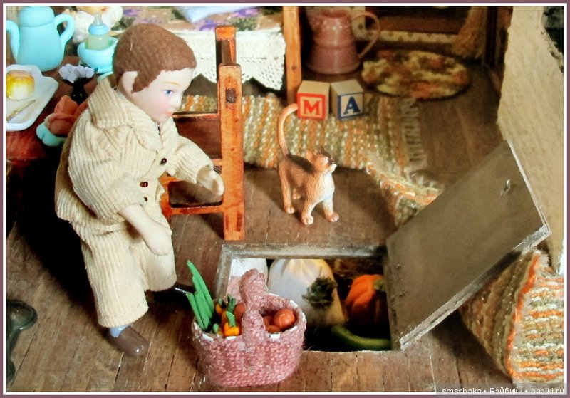 Юбилей 5 лет на Бейбиках. Румбокс своими руками - деревенский домик