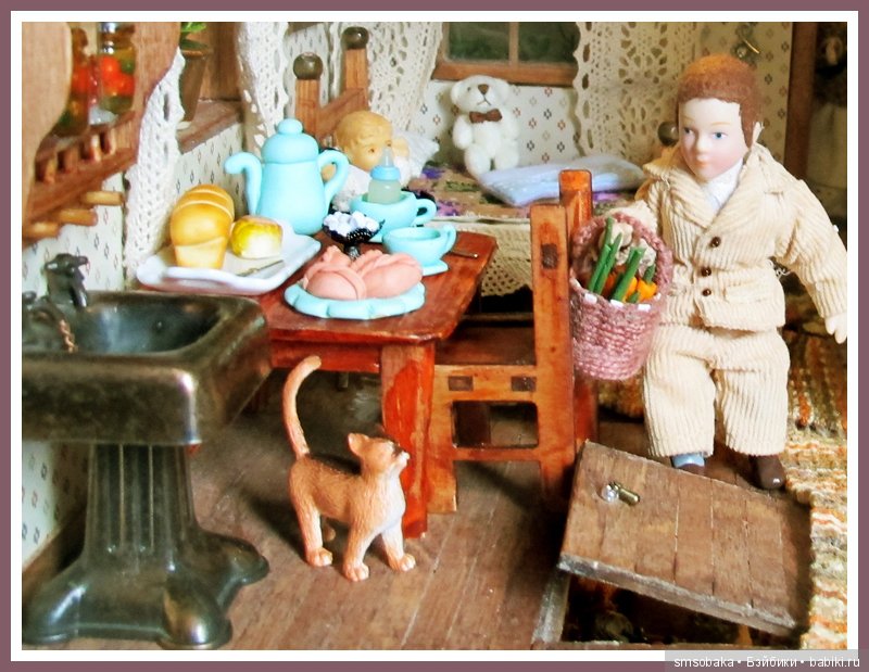 Юбилей 5 лет на Бейбиках. Румбокс своими руками - деревенский домик