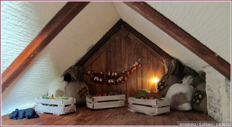 Юбилей 5 лет на Бейбиках. Румбокс своими руками - деревенский домик (фото 4)
