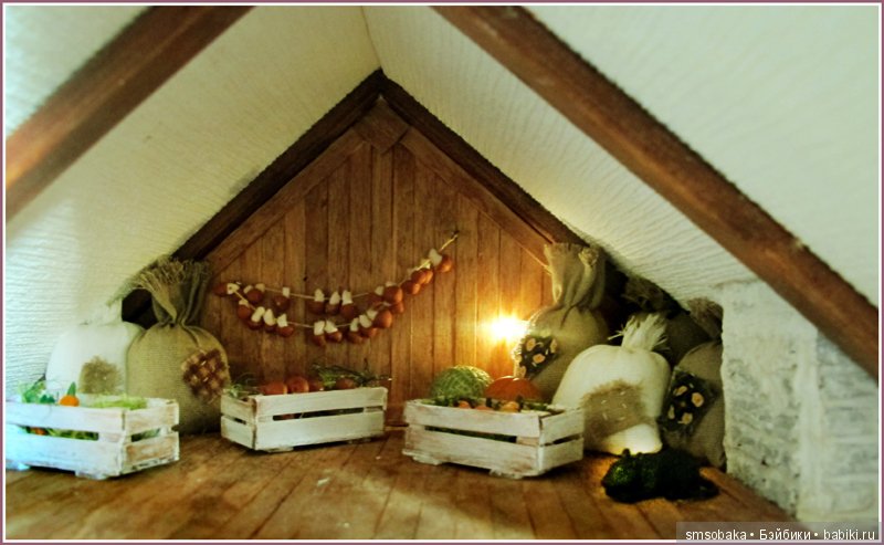 Юбилей 5 лет на Бейбиках. Румбокс своими руками - деревенский домик (фото 5)
