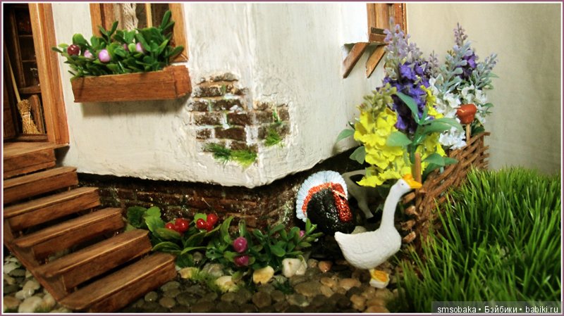 Юбилей 5 лет на Бейбиках. Румбокс своими руками - деревенский домик