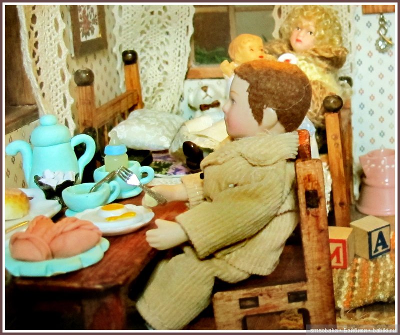 Юбилей 5 лет на Бейбиках. Румбокс своими руками - деревенский домик