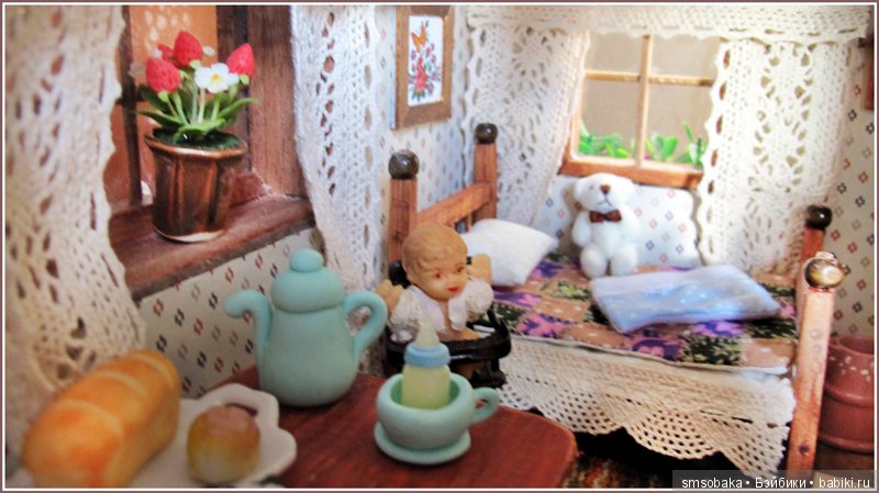 Юбилей 5 лет на Бейбиках. Румбокс своими руками - деревенский домик (фото 3)