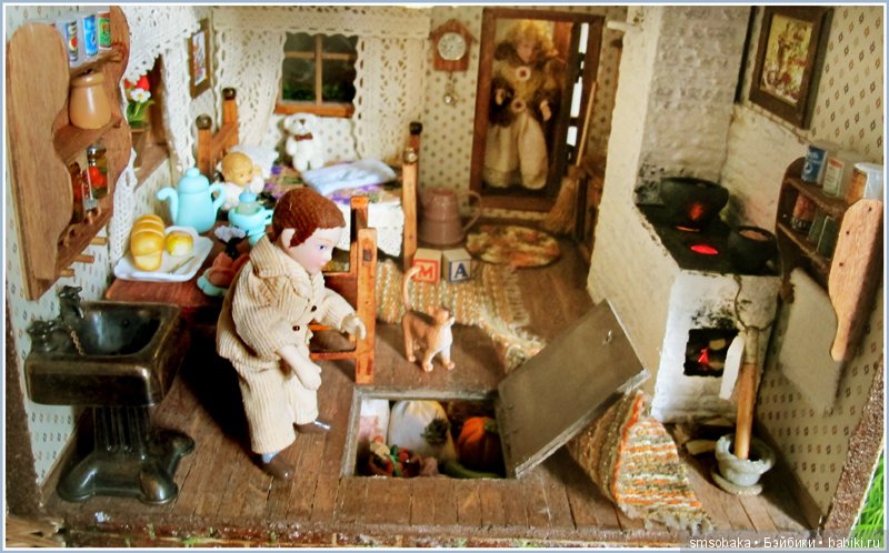 Юбилей 5 лет на Бейбиках. Румбокс своими руками - деревенский домик