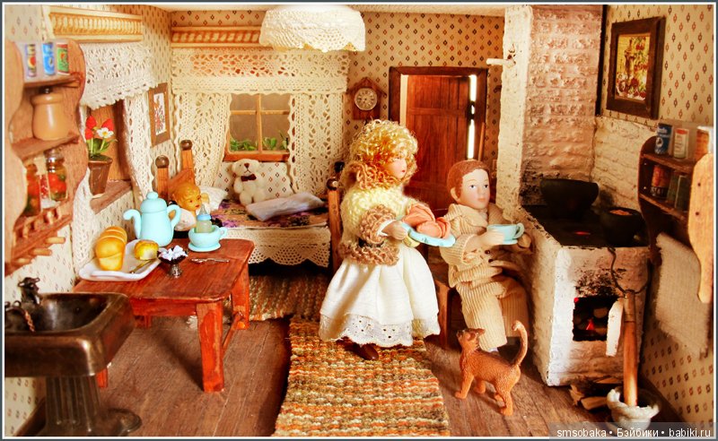 Юбилей 5 лет на Бейбиках. Румбокс своими руками - деревенский домик