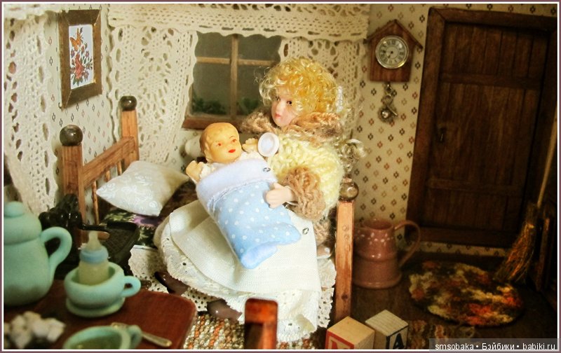 Юбилей 5 лет на Бейбиках. Румбокс своими руками - деревенский домик