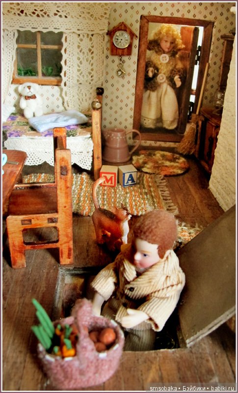 Юбилей 5 лет на Бейбиках. Румбокс своими руками - деревенский домик