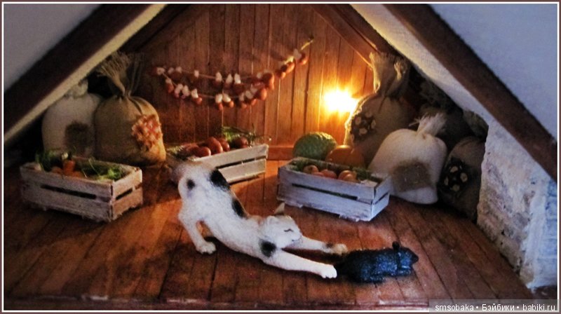 Юбилей 5 лет на Бейбиках. Румбокс своими руками - деревенский домик