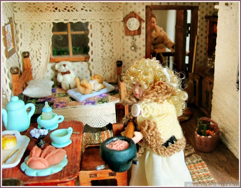 Юбилей 5 лет на Бейбиках. Румбокс своими руками - деревенский домик