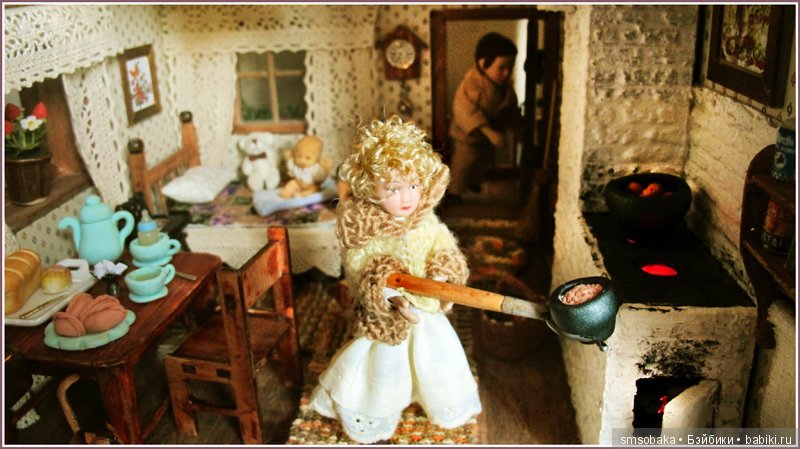 Юбилей 5 лет на Бейбиках. Румбокс своими руками - деревенский домик