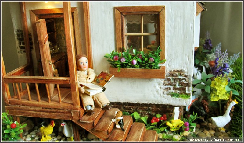 Юбилей 5 лет на Бейбиках. Румбокс своими руками - деревенский домик