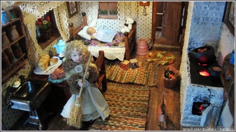 Юбилей 5 лет на Бейбиках. Румбокс своими руками - деревенский домик